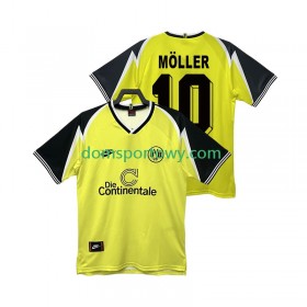 Koszulka Borussia Dortmund Moller 10 1995 Retro Domowe Koszulki Piłkarskie 1996 Krótki Rękaw
